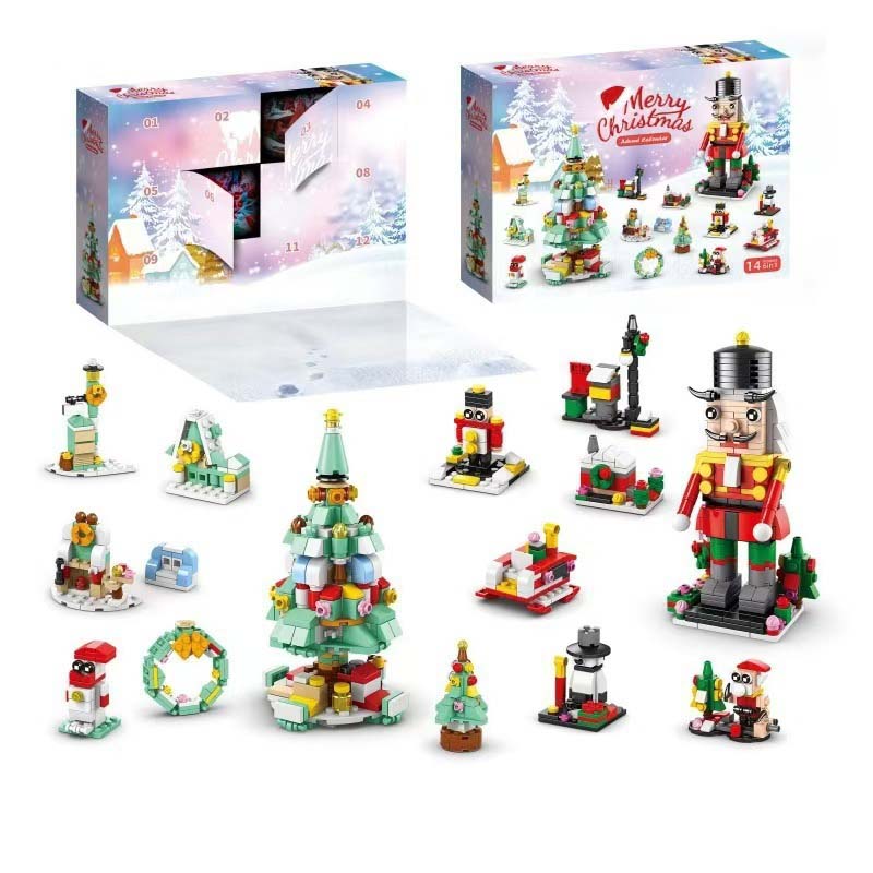 BuildJoy Festive Building Blocks Advent Calendar