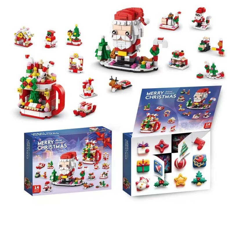 BuildJoy Festive Building Blocks Advent Calendar