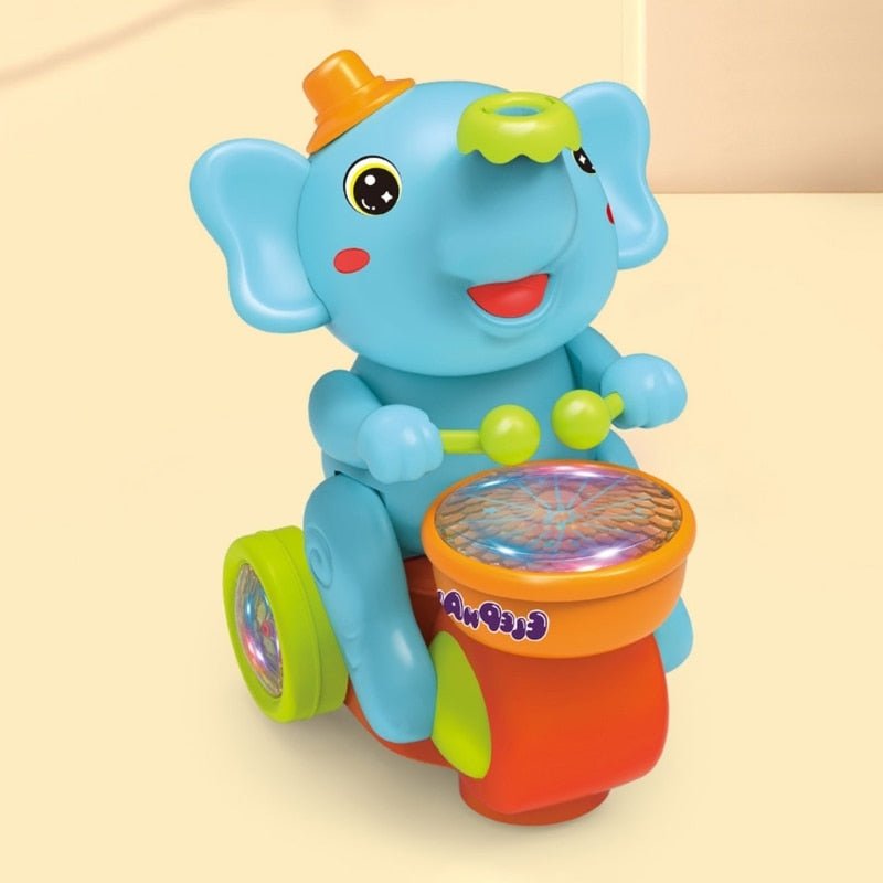 MelodyMate Drum Elephant - Baby Musical Toy