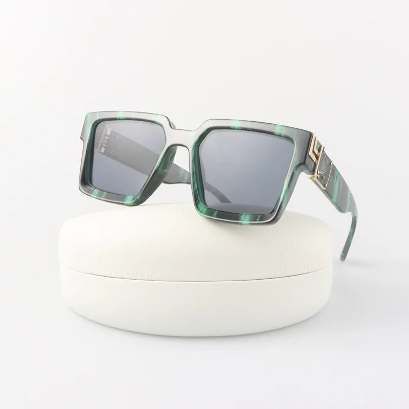Pieter - Square Mirrored Sunglasses
