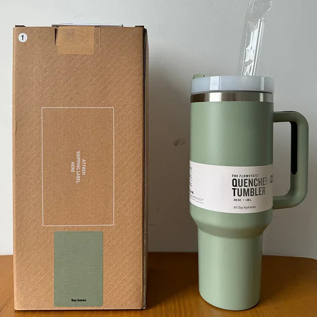 HydratePro Tumbler - 1180ml Insulated FlowState Bottle