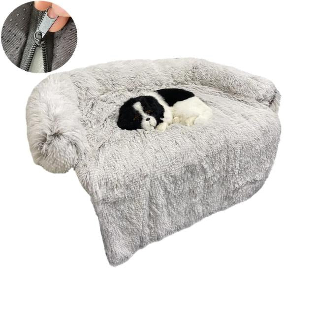 Quishy PetBed - Washable Plush Pet Blanket Bed