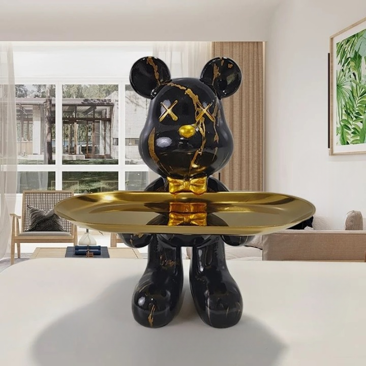 BearArt - Decorative Bear Storage Sculpture