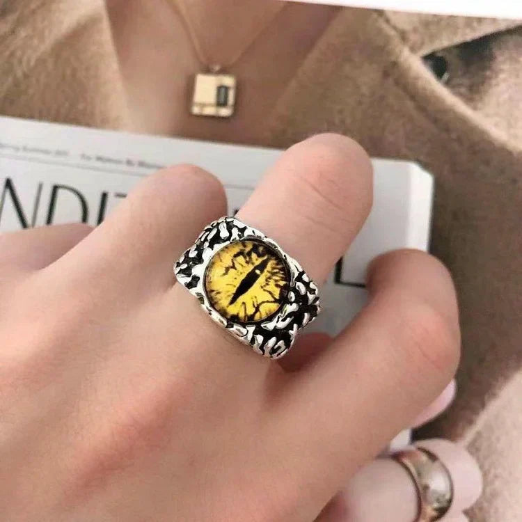 Damon - Adjustable Snake Demon Eye Ring