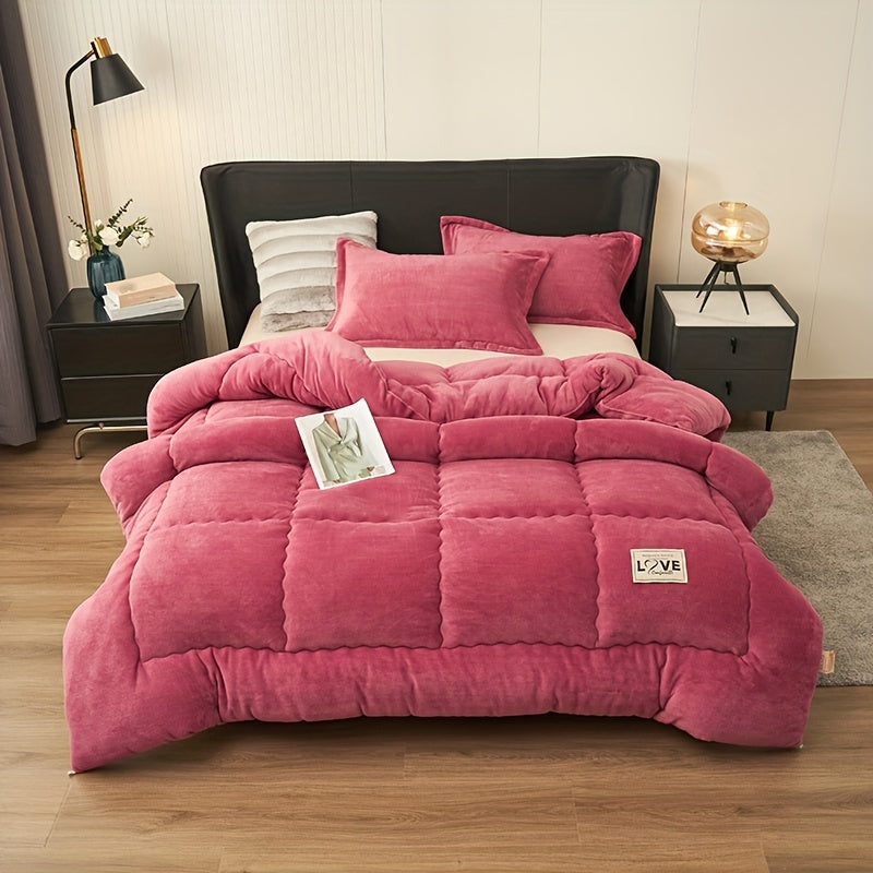 Milk Fleece Winter Duvet - Optimal Comfort