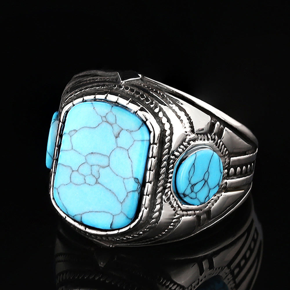 Thorin - Turquoise Men's Ring