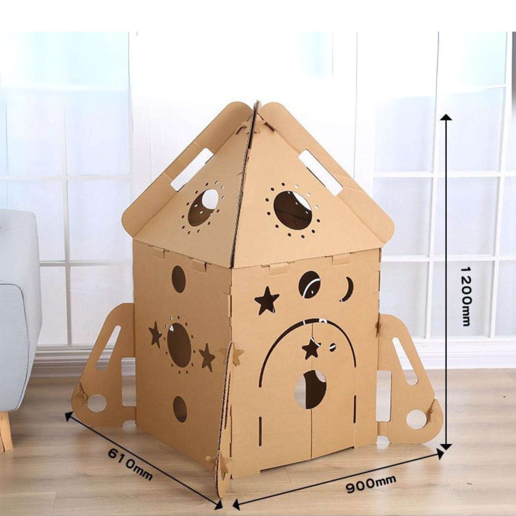 Montessori - DIY Cardboard Figures Building Set