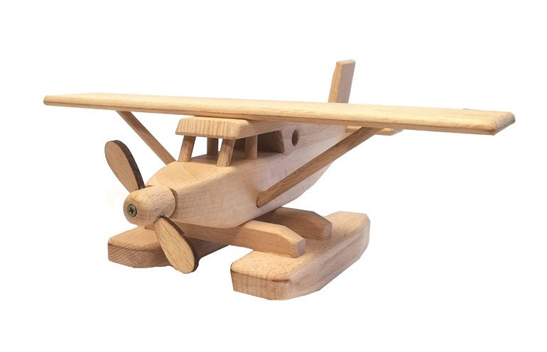 WoodFlyer – Wooden Seaplane with Spinning Rotor 3+