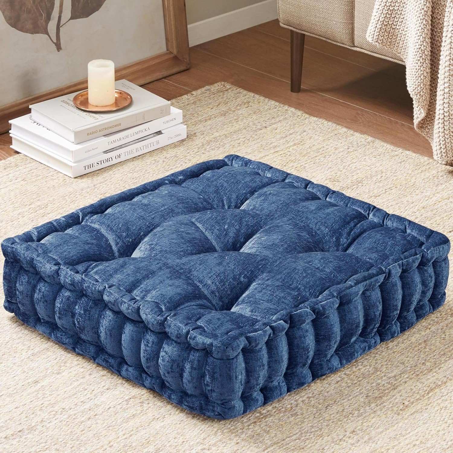 ZenComfort - Luxe Chenille Meditation Cushion