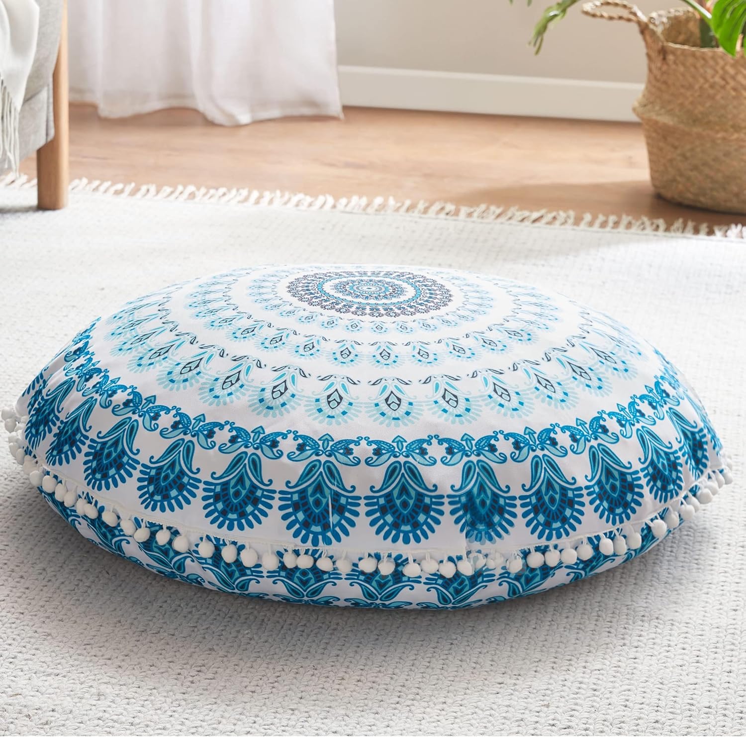 MandalaCushion - Bohemian Meditation Cushion