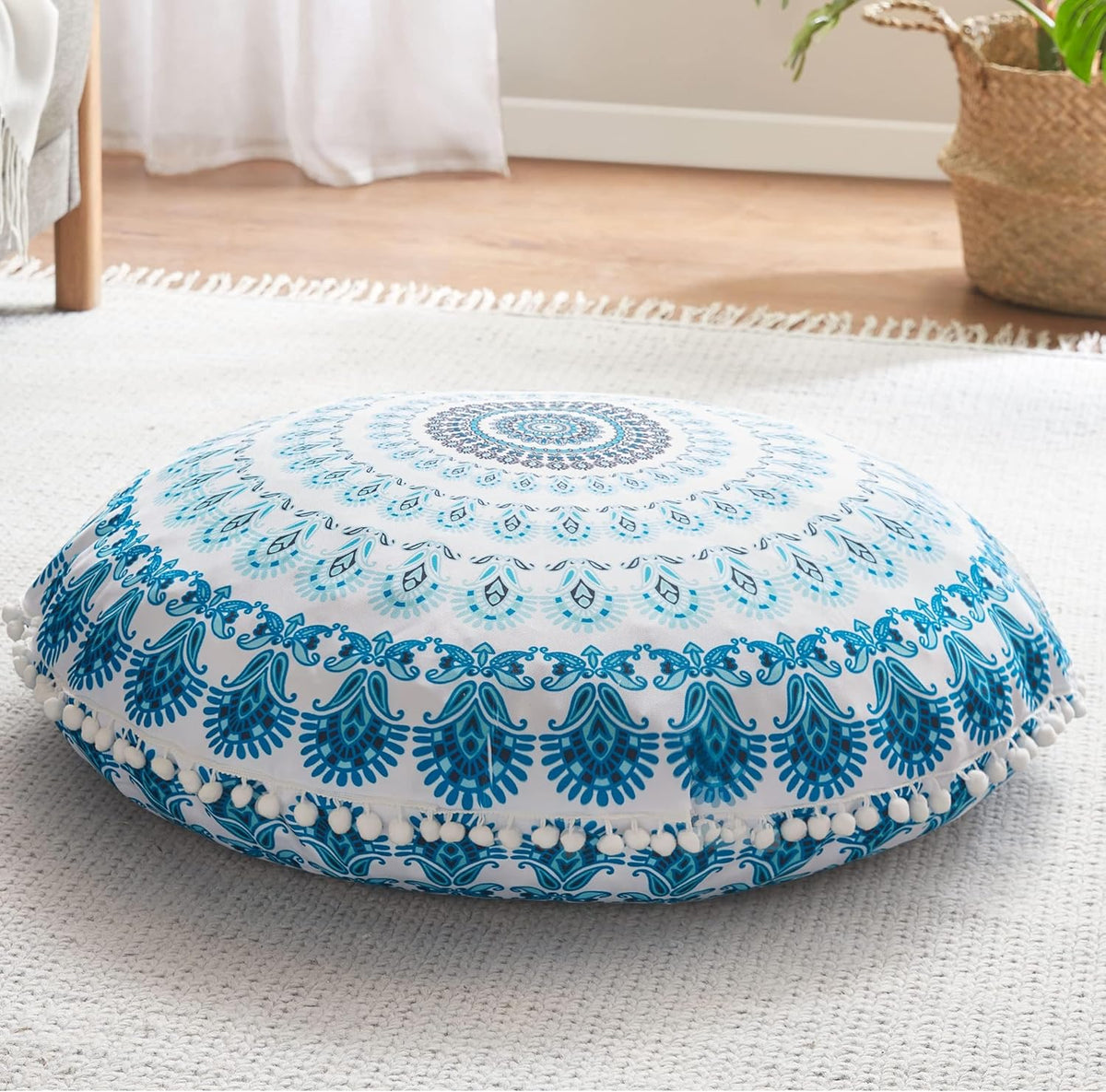 MandalaCushion - Bohemian Floor Meditation Cushion