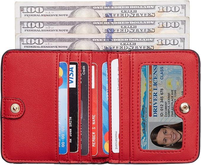 Elvira Wallet - Luxury RFID-Blocking Leather Wallet for Women