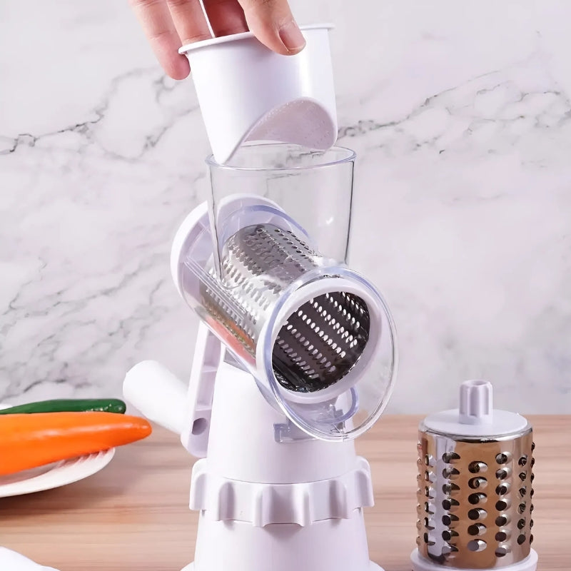 VeggieMaster Slicer – 3-Blade Vegetable Cutter