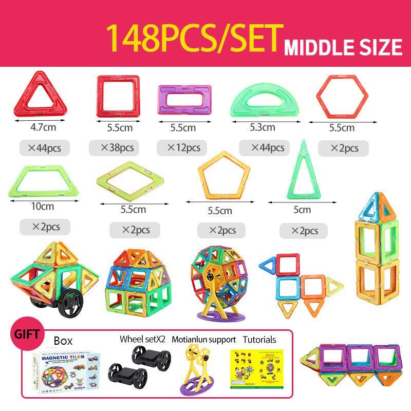MagneticBlocks - Educational Magnetic Building Toy