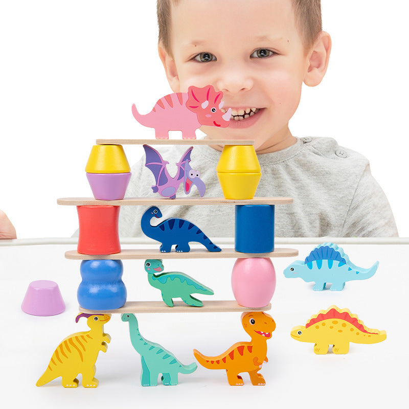 DinoStack Game - Creative Dinosaur Stacking Game for Kids