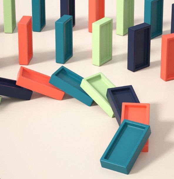 AutoDomino - Automatic Domino Play Set