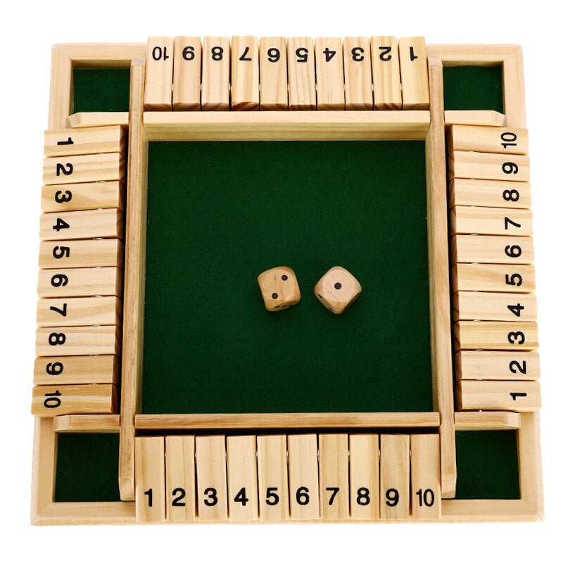 PlayWood Board - Educational Wooden Counting Game for Kids