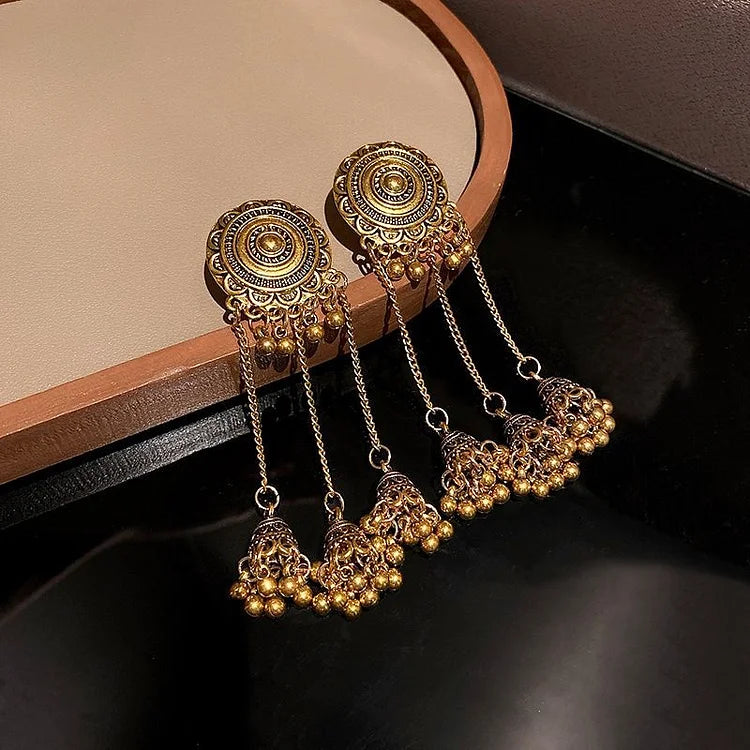 Noura - Boho Ethnic Drop Earrings for Women