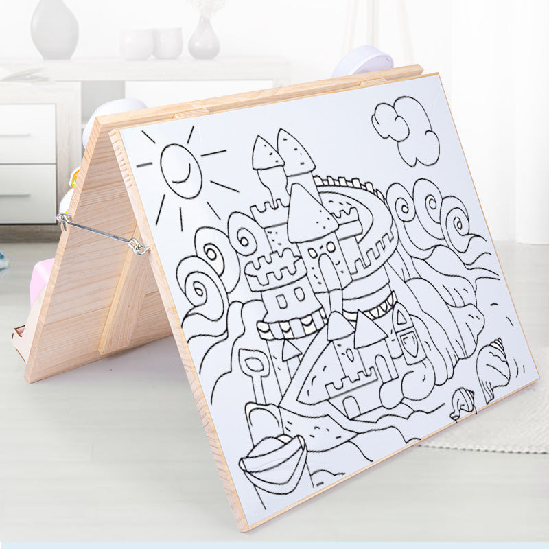 WoodPlay Board - Educational Sensory Busy Board for Kids