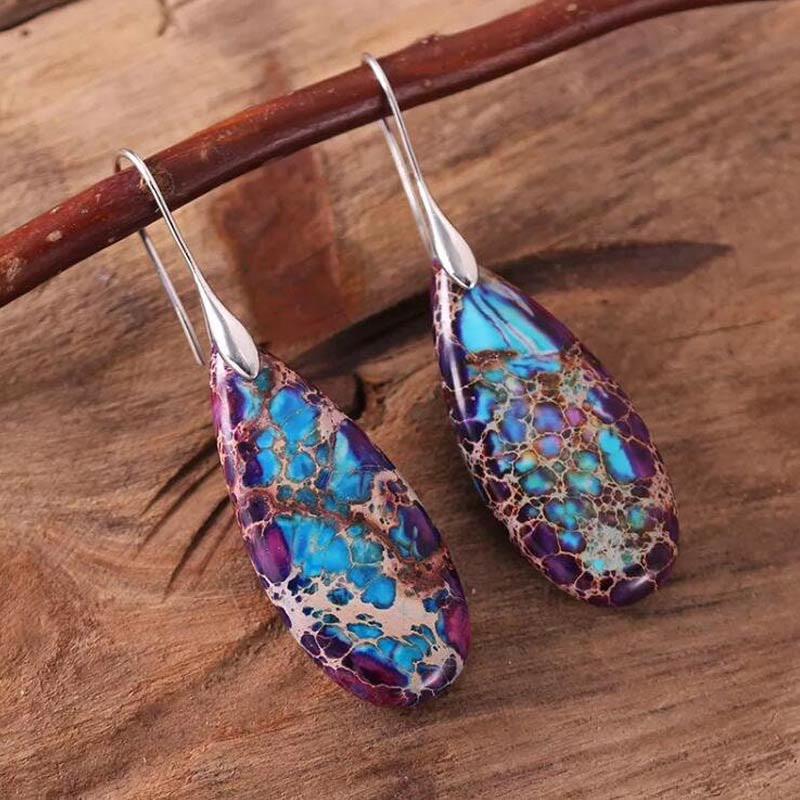 Teardrop - Imperial Stone Earrings for Women