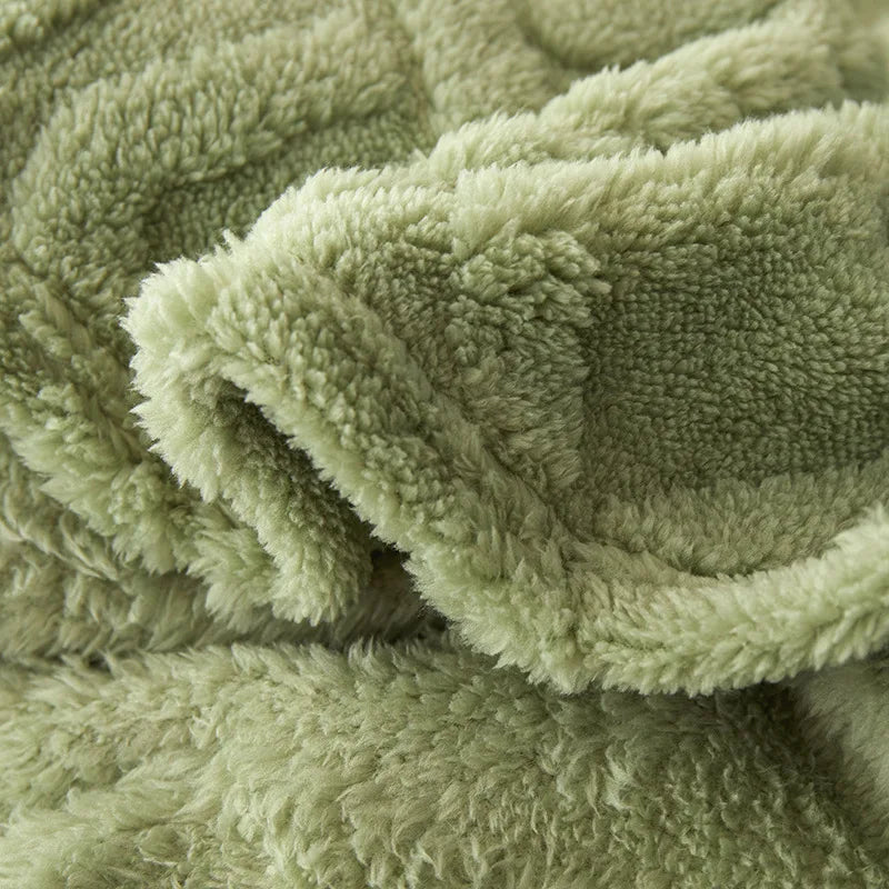 CozyLuxe - Luxe Lambswool Blanket for the Bedroom