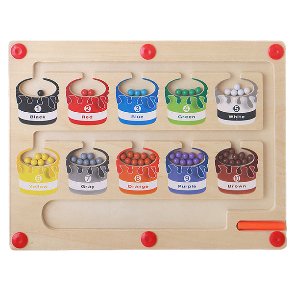 ColorMaze – Magnetic Colour & Number Maze