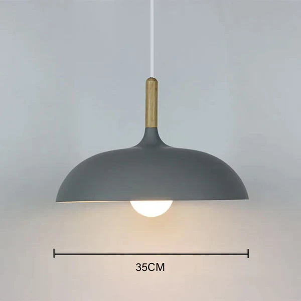 ScandiLuxe - Scandinavian Oak Wood Ceiling Light