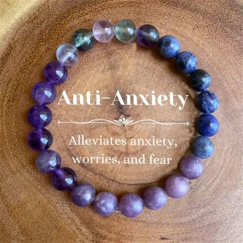 Aurora - Amethyst & Lapis Lazuli Bracelet for Women