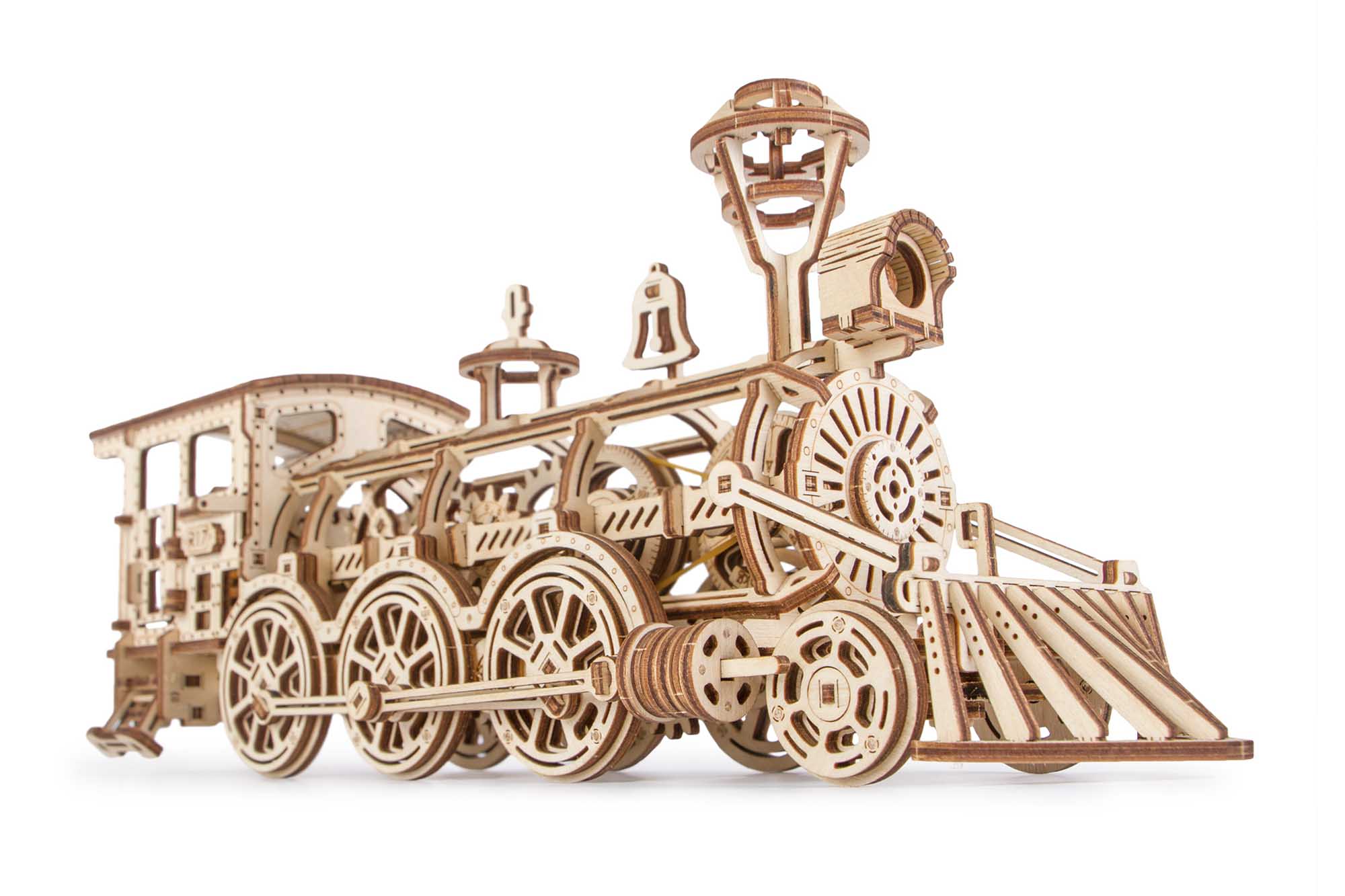 TrainCraft - 3D Wooden Puzzle Steam Locomotive