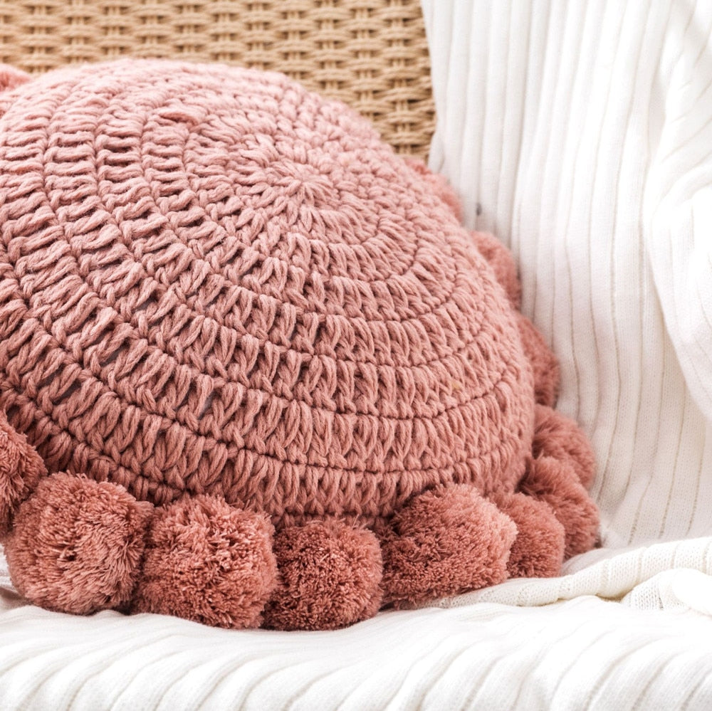 CozyCushion - Stylish Round Decorative Throw Pillow