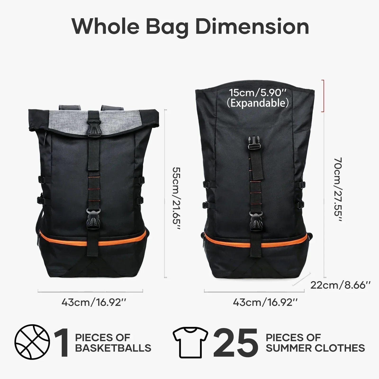 SportsPro - 35L Adventure Backpack