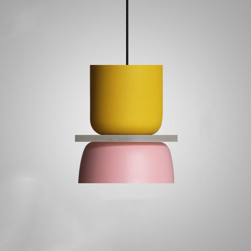 Macaron Pendant Lamp - Colorful Modern Ceiling Light