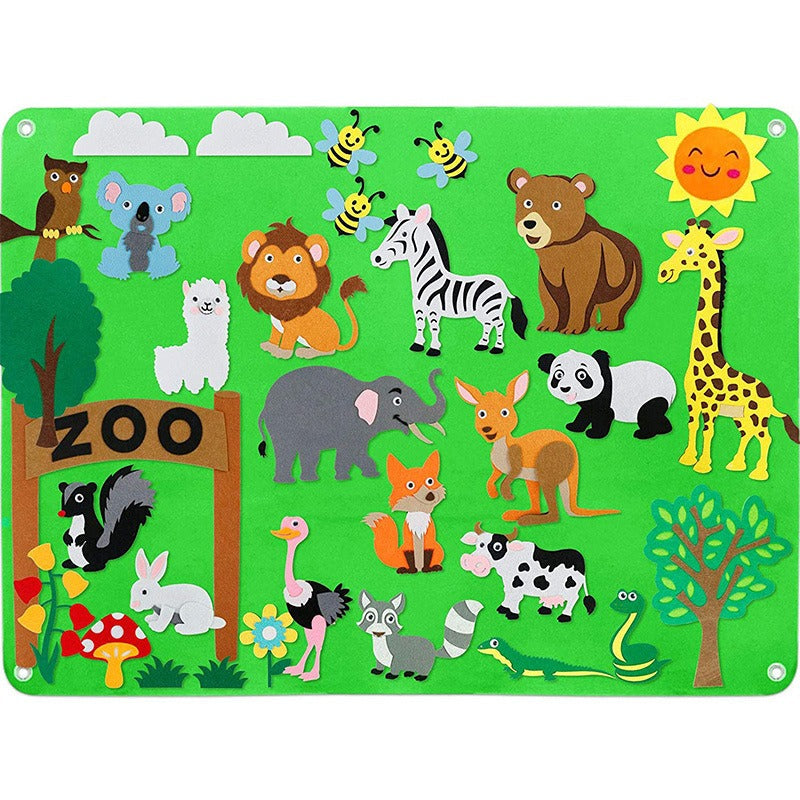 FeltPlay - Creative Toddler Felt Board