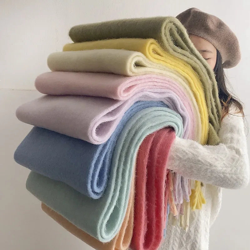 FrostSoft Scarf – Soft Cashmere Winter Scarf
