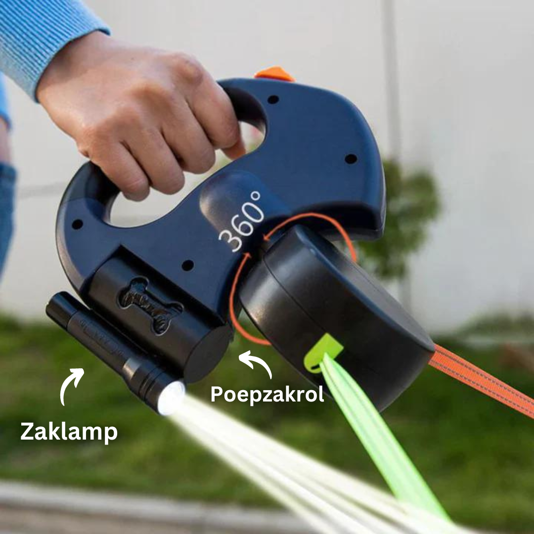 DuoPaw - Retractable Dual Dog Leash