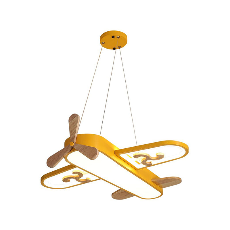 AeroLight | Playful Creative LED Airplane Chandelier for Kids' Room 4