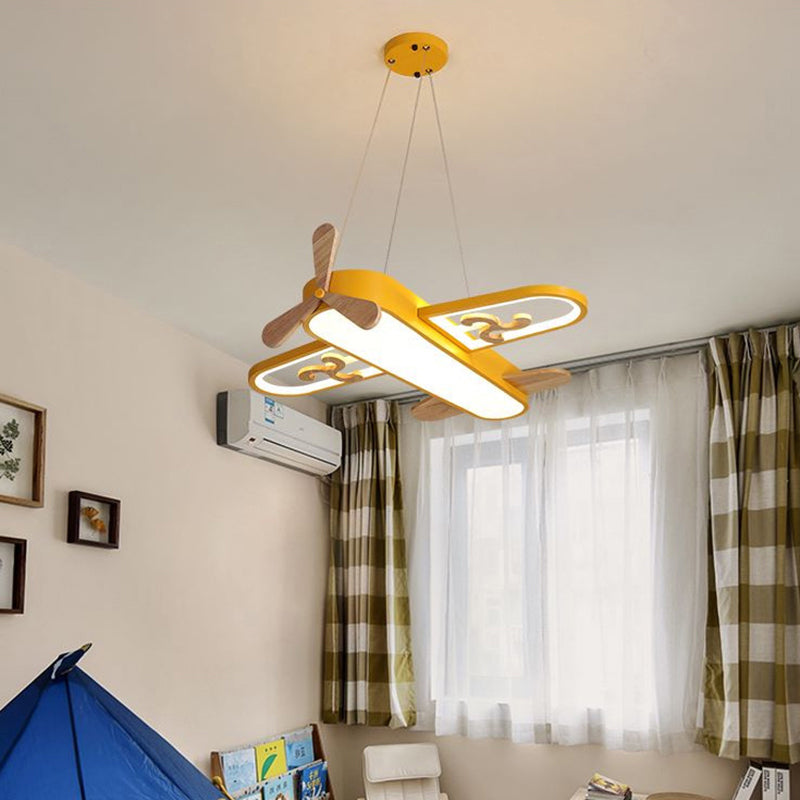 AeroLight | Playful Creative LED Airplane Chandelier for Kids' Room 8