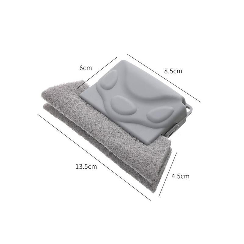 GrooveClean Brush - Detail Scrub Brush for Grout and Tight Corners