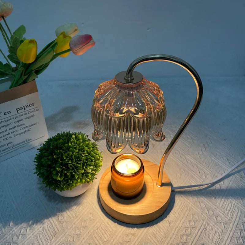 AntiqueAura Retro Night Lamp - Vintage Bedside Light
