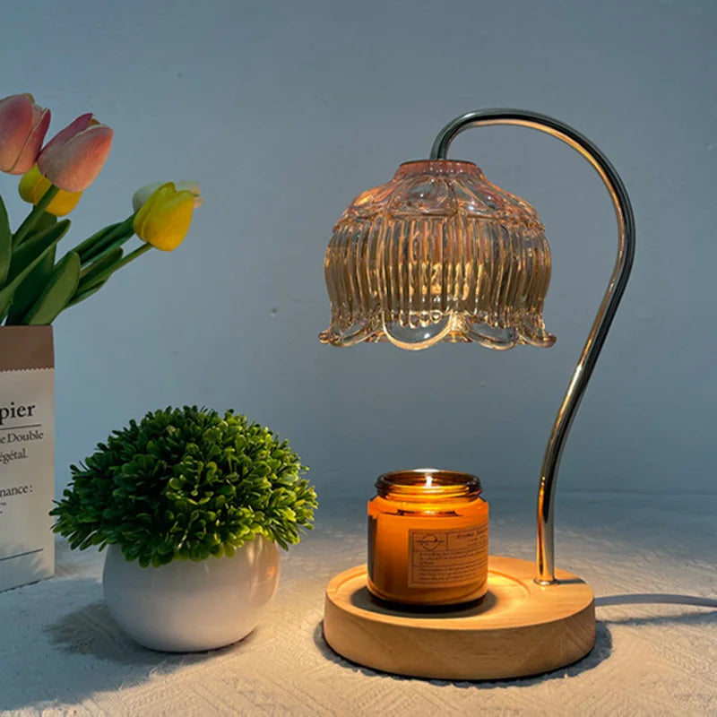 AntiqueAura Retro Night Lamp - Vintage Bedside Light