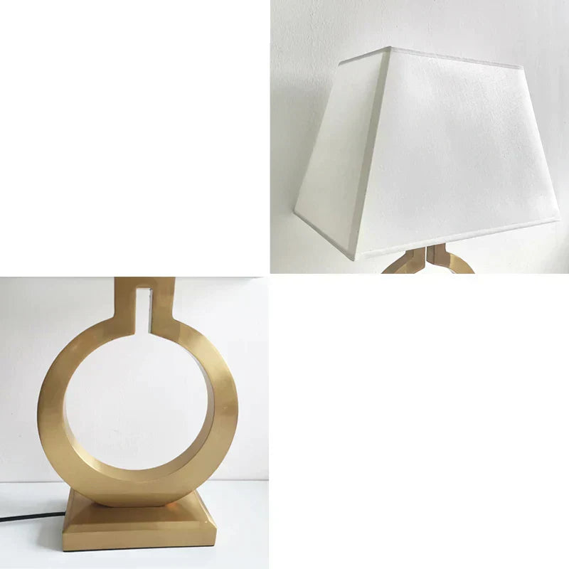 VillaGlow Gold Table Lamp - Luxe Design Light