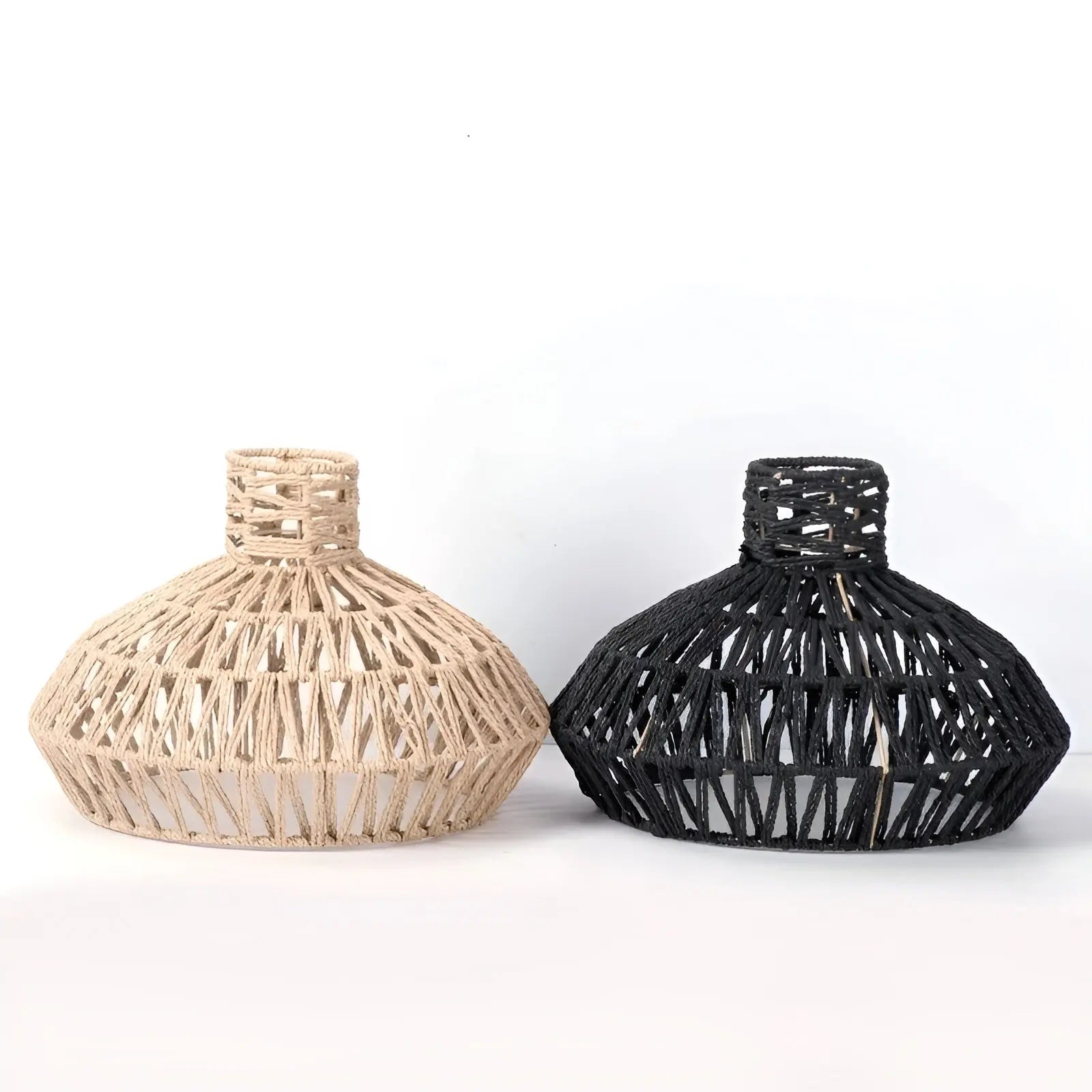 Vintage Rattan Pendant Lamp - Vintage Rattan Hanging Light