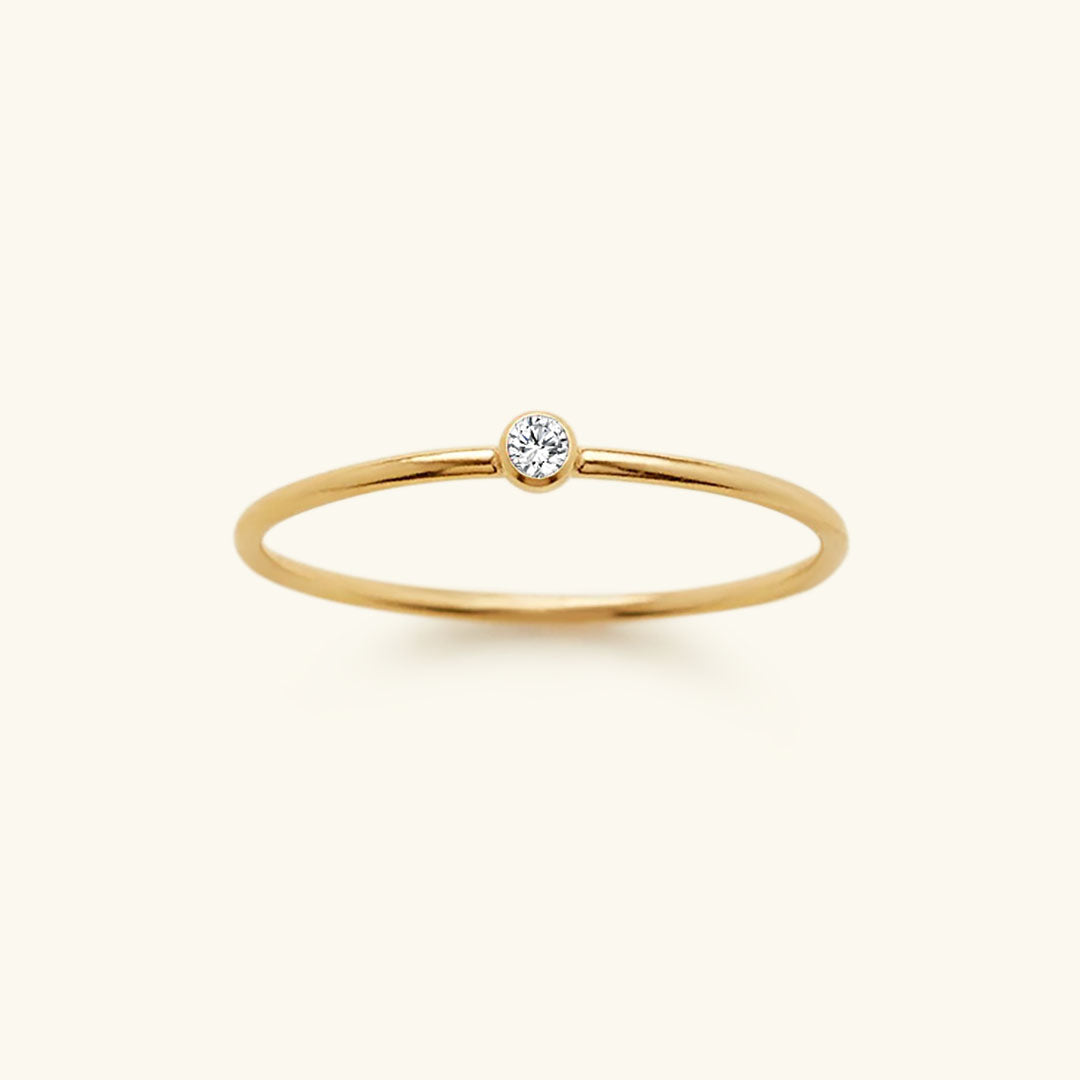 Celestia - Birthstone Ring with Celestial Elegance for Women