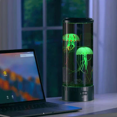 AquaGlow | Serene Color-Changing LED Jellyfish Lava Lamp 3