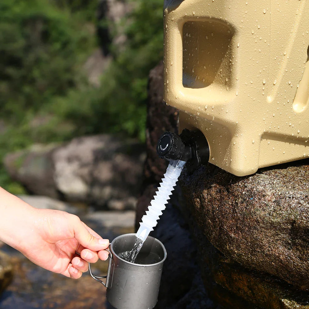 AquaTrek | 12L Portable Water Tank with Removable Faucet | Durable Design for Outdoor Hydration 6
