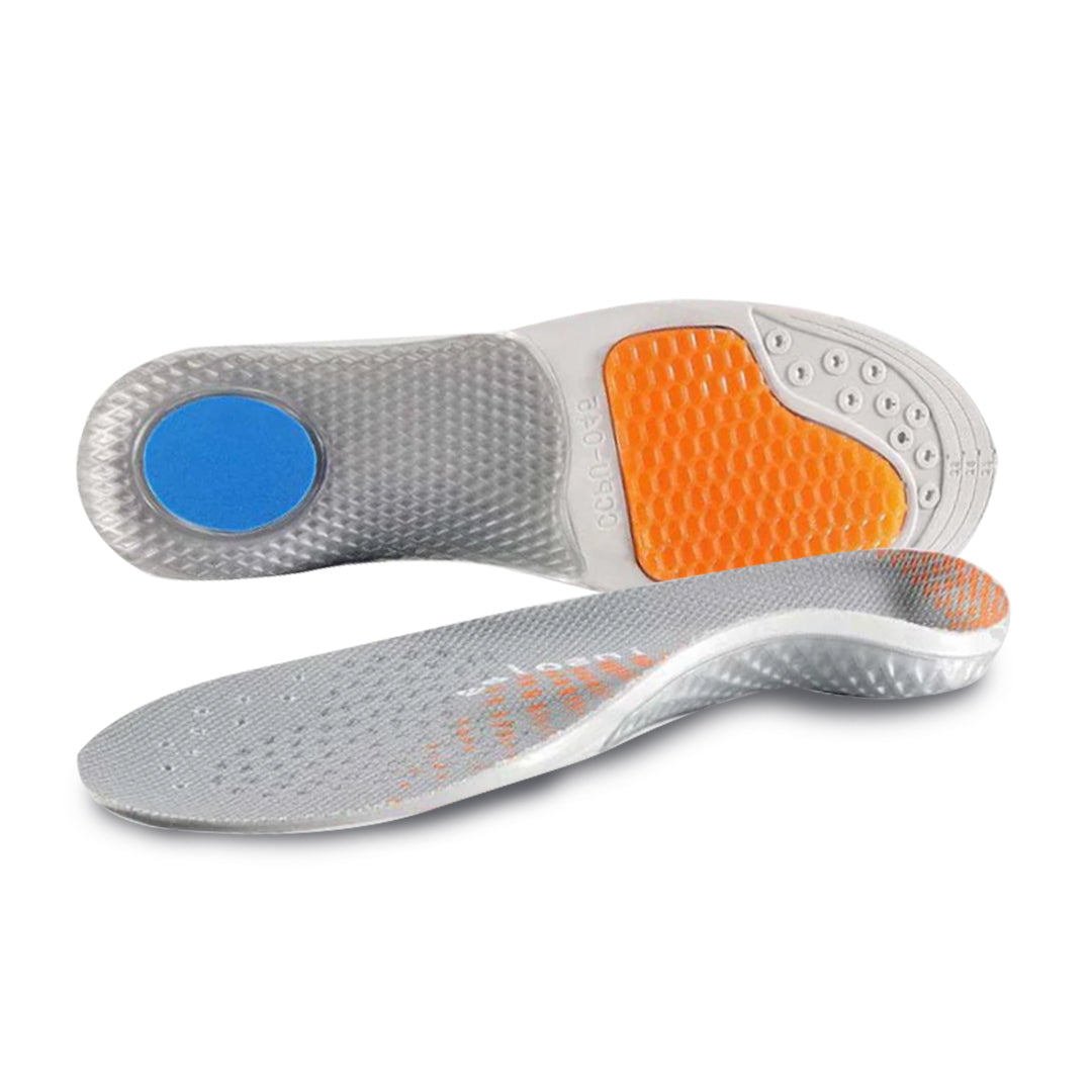 Arch Support Insoles - Cushioned Shoe Inserts for Flat Feet with Shock Absorption 0