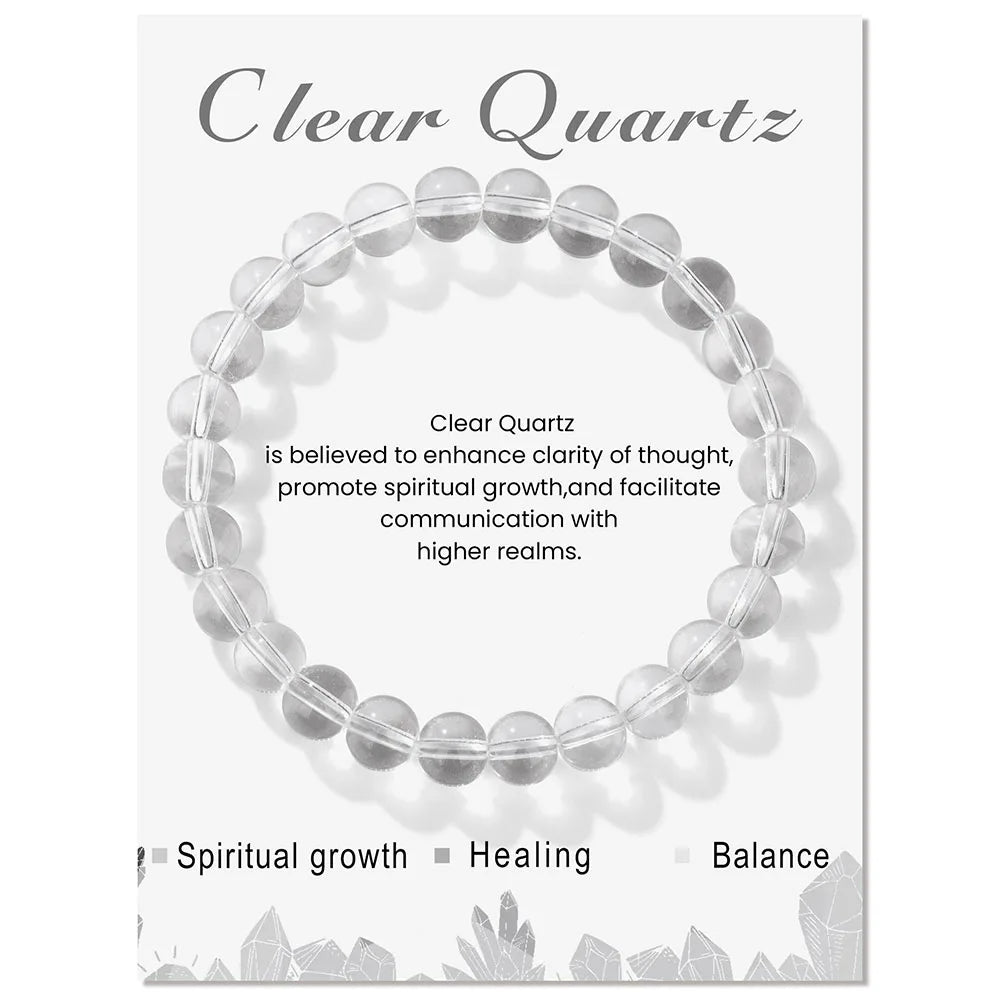 Aria Collection | Natural Crystal Bracelet with Healing Properties | Elegant Design for Positive Energy 13