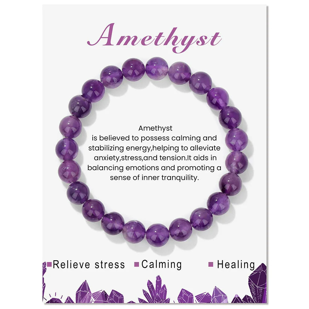 Aria Collection | Natural Crystal Bracelet with Healing Properties | Elegant Design for Positive Energy 18
