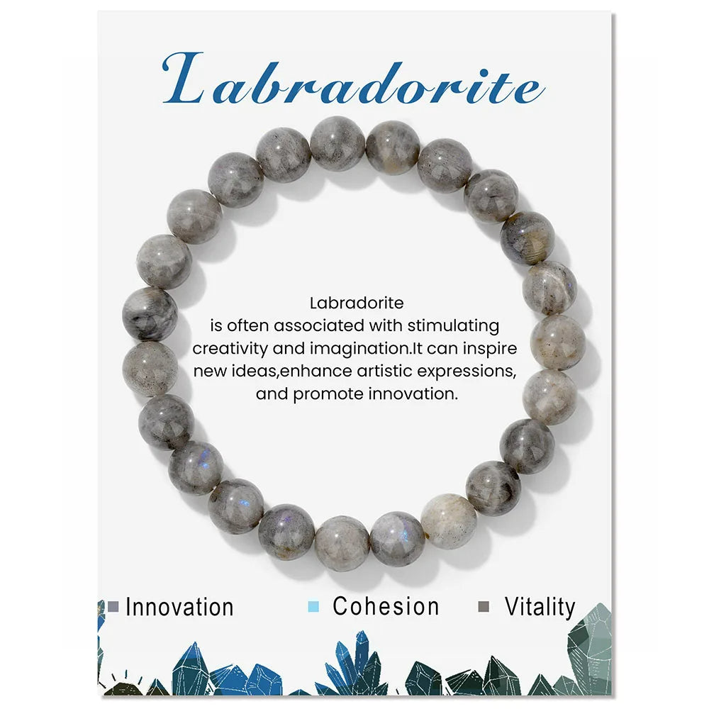 Aria Collection | Natural Crystal Bracelet with Healing Properties | Elegant Design for Positive Energy 19