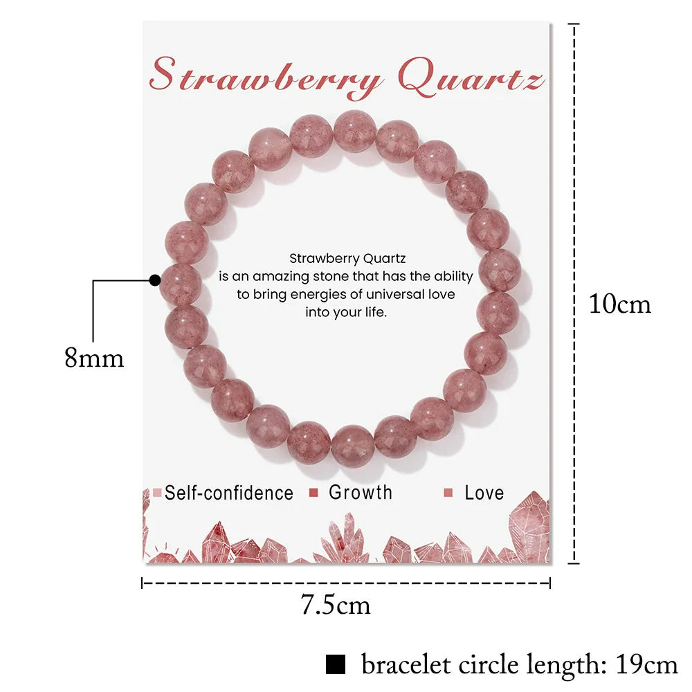 Aria Collection | Natural Crystal Bracelet with Healing Properties | Elegant Design for Positive Energy 23